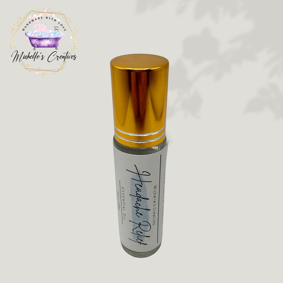 Michelle's Creatives Other - Organic Headache Relief Essential Oil Roll On